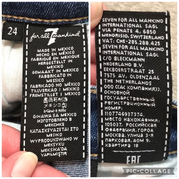 CLOSEOUT \7FAM\• Luxe Vintage Cropped Skinny Jeans with Let Down Hem - Picture 15 of 16